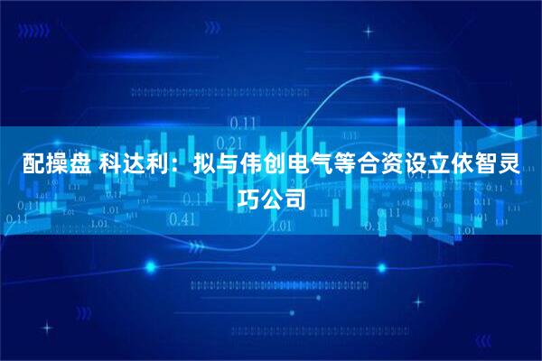 配操盘 科达利：拟与伟创电气等合资设立依智灵巧公司