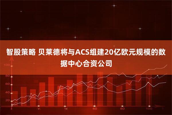 智股策略 贝莱德将与ACS组建20亿欧元规模的数据中心合资公司